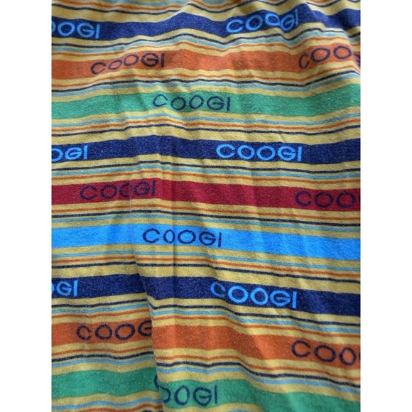 COOGI Colorful Striped Men's Boxer shorts Rare Logo XL GUC - Picture 9 of 9